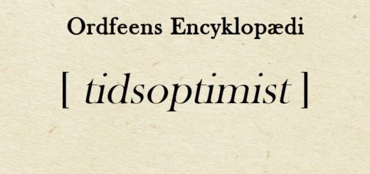 Ordfeens Encyklopædi Tidsoptimist